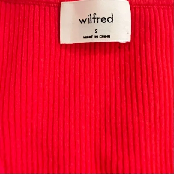 Aritzia Wilfred- V-Neck Tank with Front Bow Detail. Size: small - Picture 5 of 6